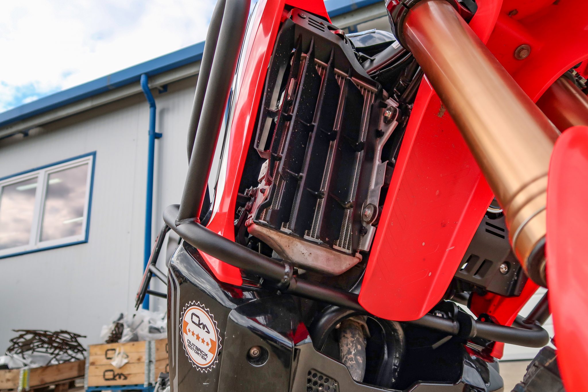 Honda CRF300 Rally Crash Bars