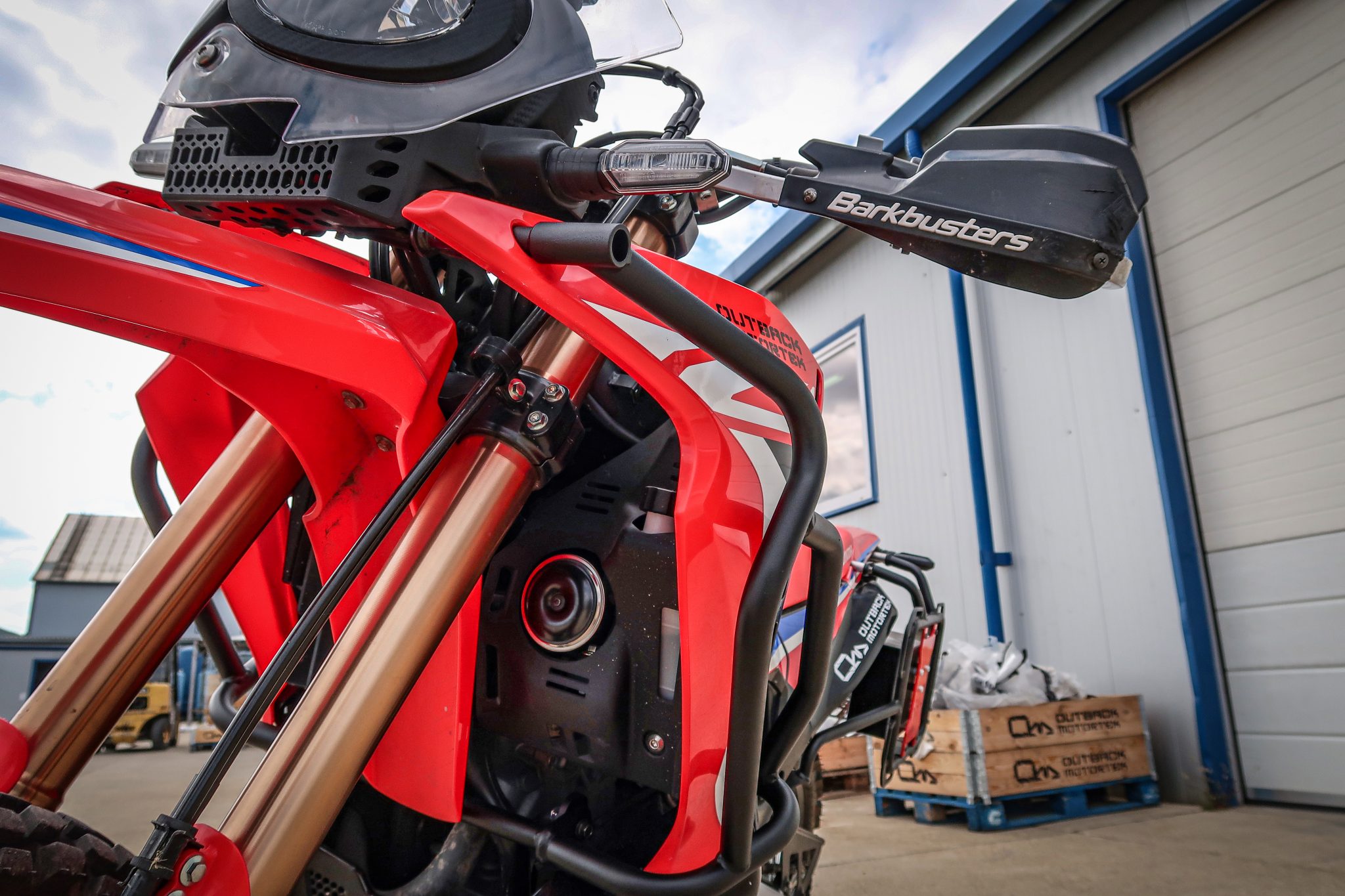 Honda CRF300 Rally Crash Bars