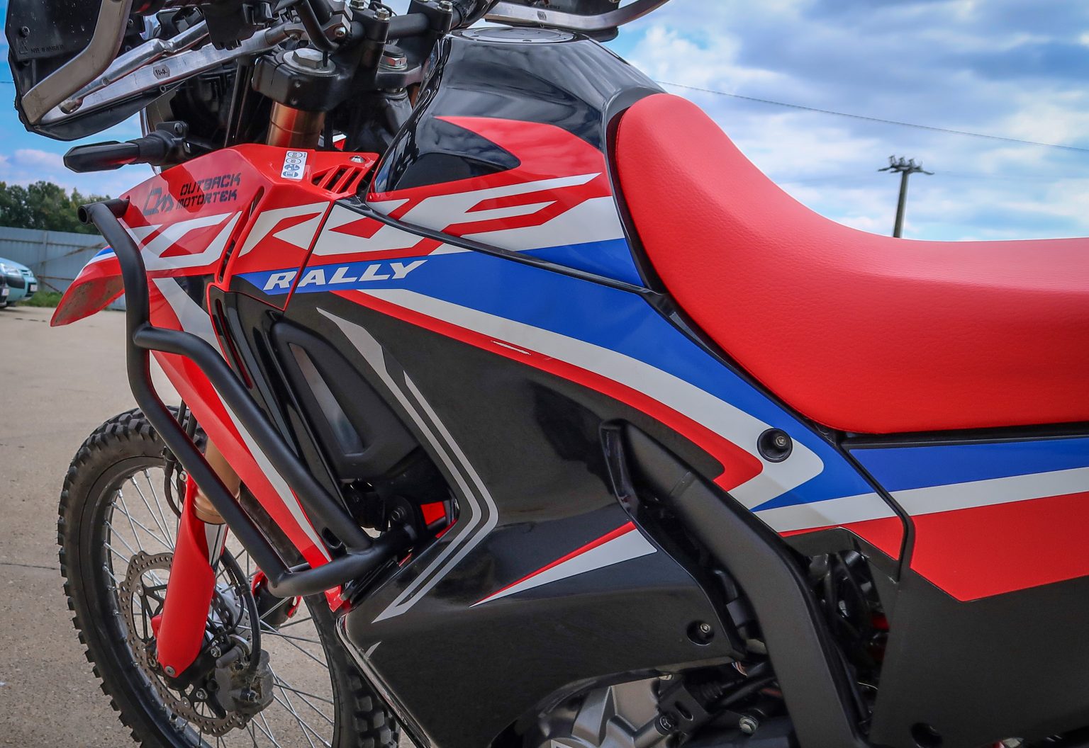 Honda CRF300 Rally Crash Bars