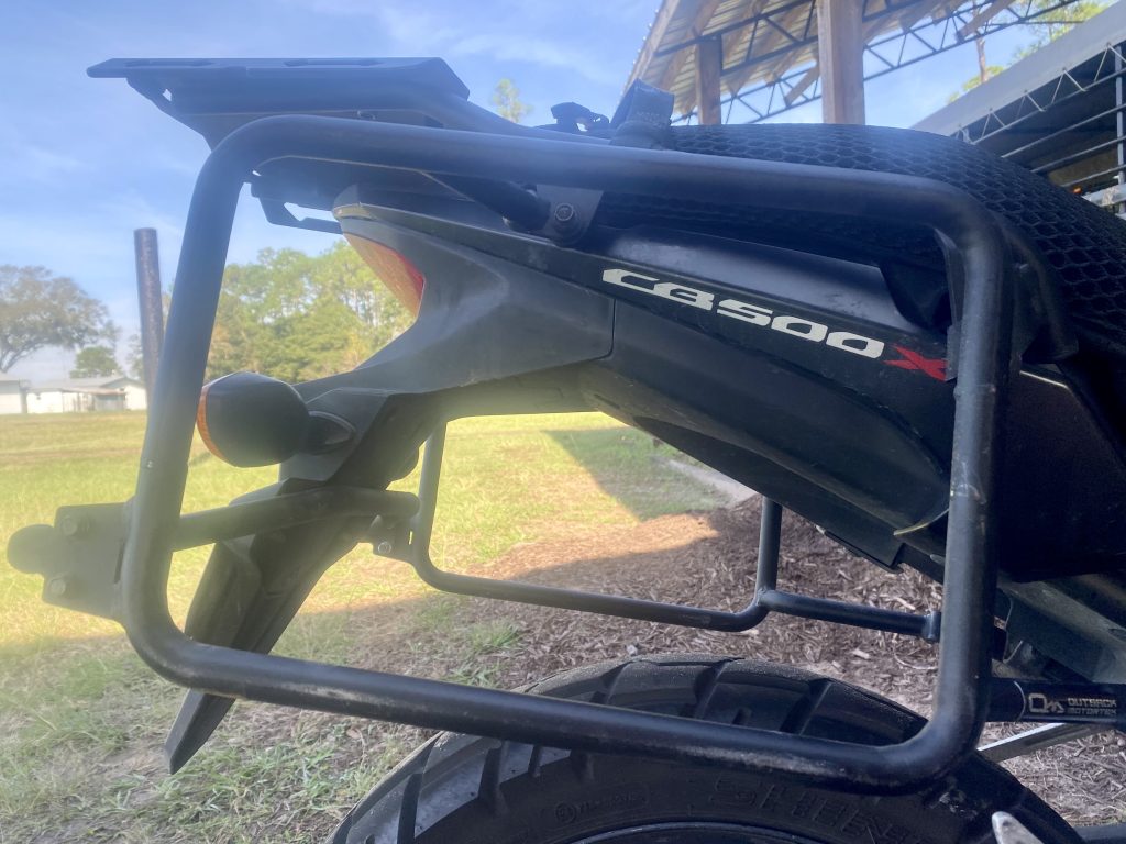 Honda NX500 / CB500X – Pannier Racks