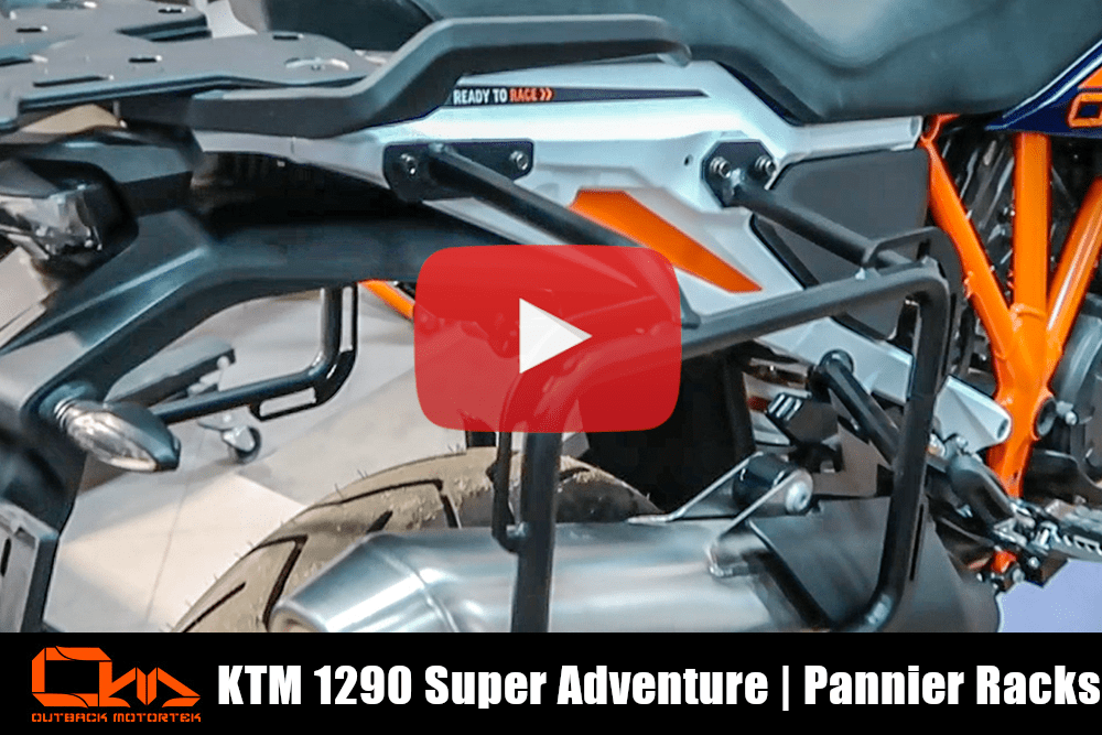 KTM 1290 Super Adventure Pannier Racks Installation