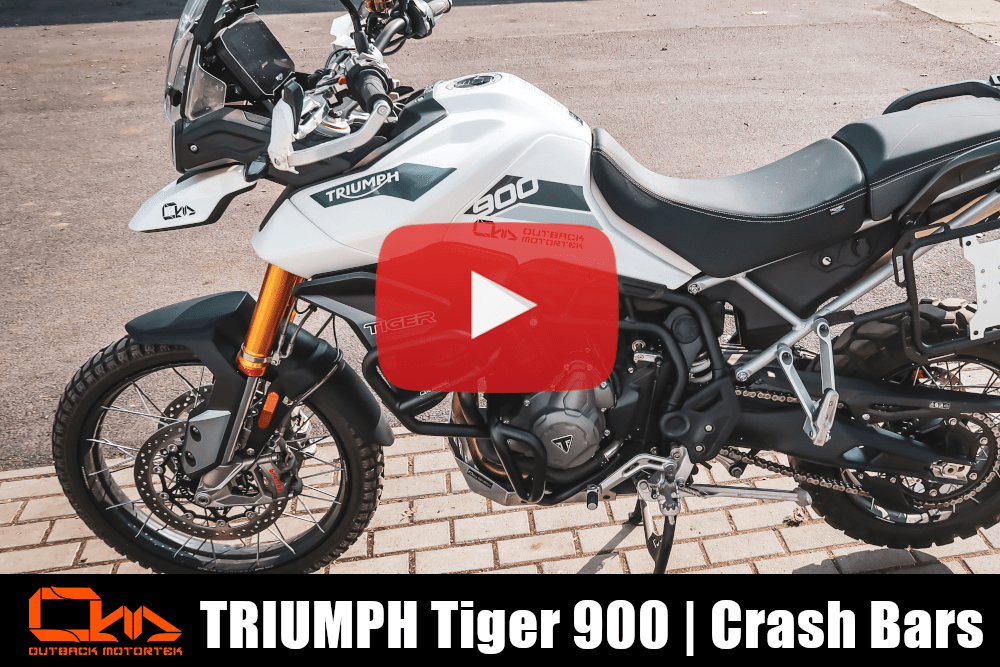 Triumph Tiger 900 Crash Bars Installation