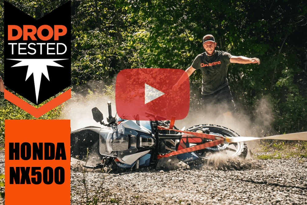 Honda NX500 Drop Video