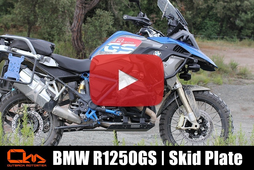 BMW R1250GS Skid Plate Installation