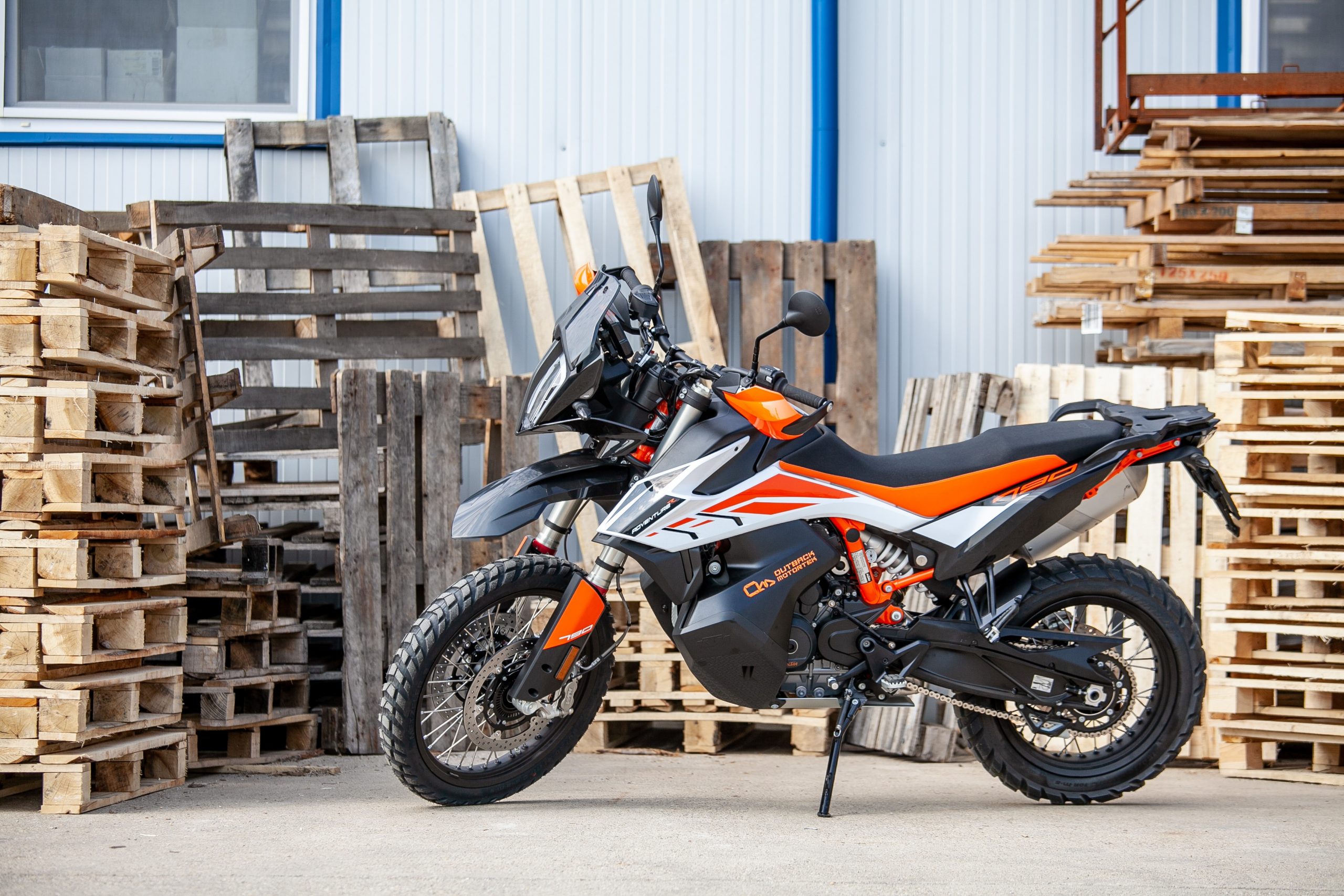 KTM 790R Adventure Outback Motortek skid plate